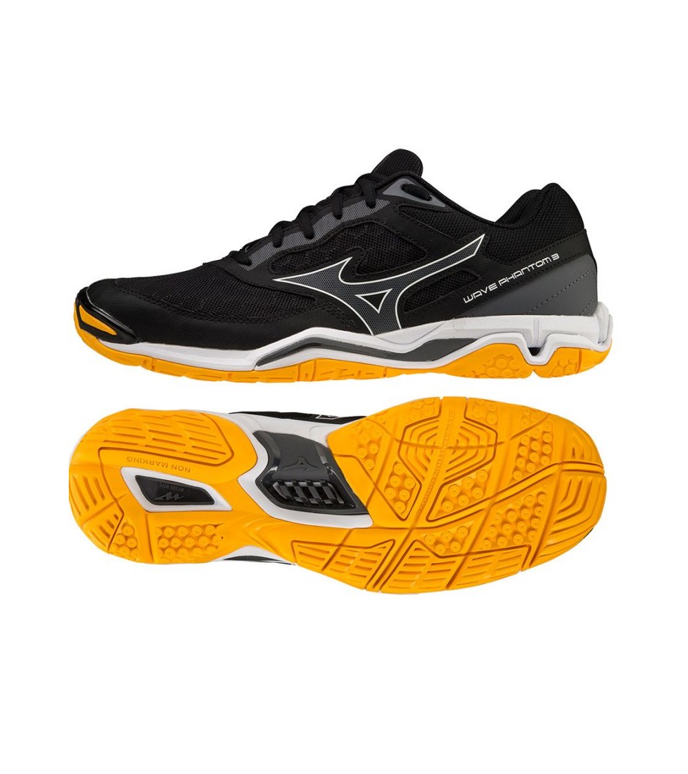 Mizuno Wave Phantom 3 M X1GA226044 rankinio bateliai, Rankinio apranga vyrams, Rankinio apranga, Mizuno
