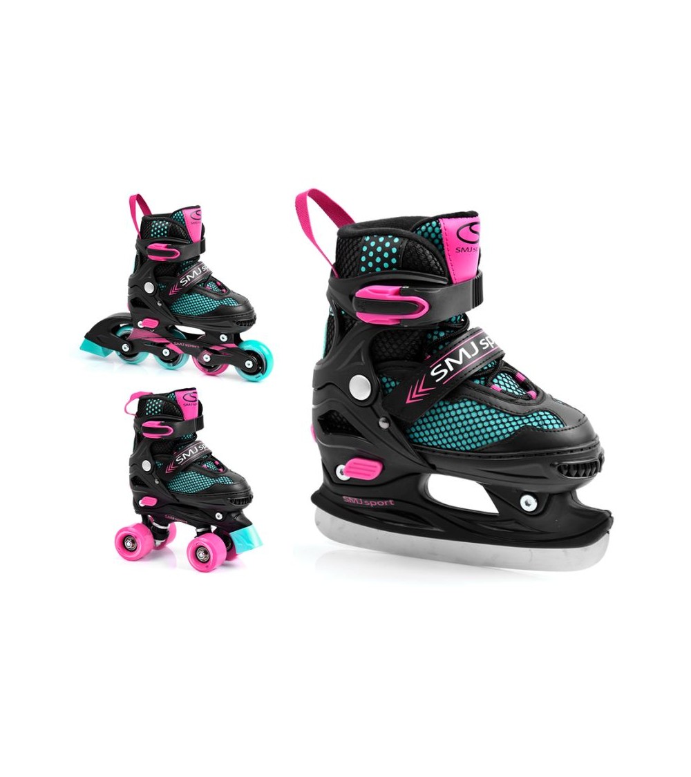 Inline skates SMJ sport 3in1 Jr BS-616TP