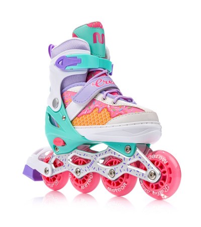 Inline riedučiai Meteor 4in1 Cream S 30-33 10141, Poilsio reikmenys, Turizmas, Meteor