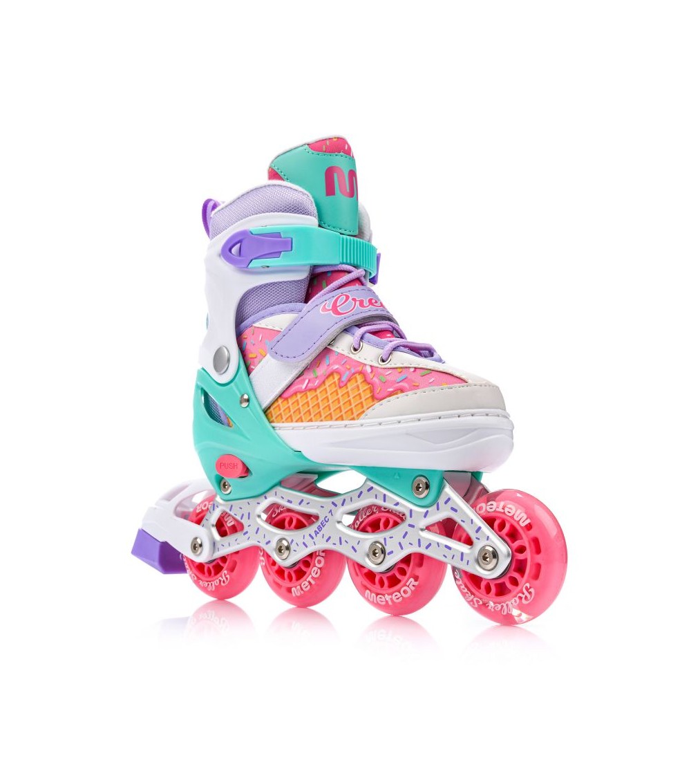 Inline riedučiai Meteor 4in1 Cream S 30-33 10141, Poilsio reikmenys, Turizmas, Meteor