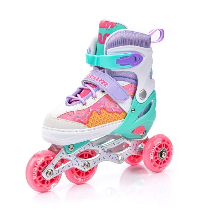 Inline riedučiai Meteor 4in1 Cream S 30-33 10141, Poilsio reikmenys, Turizmas, Meteor