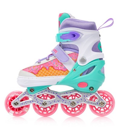 Inline riedučiai Meteor 4in1 Cream S 30-33 10141, Poilsio reikmenys, Turizmas, Meteor