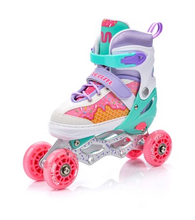 Inline riedučiai Meteor 4in1 Cream S 30-33 10141, Poilsio reikmenys, Turizmas, Meteor
