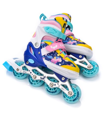 Inline riedučiai Meteor 4in1 Unicorn M 34-37 10145, Poilsio reikmenys, Turizmas, Meteor