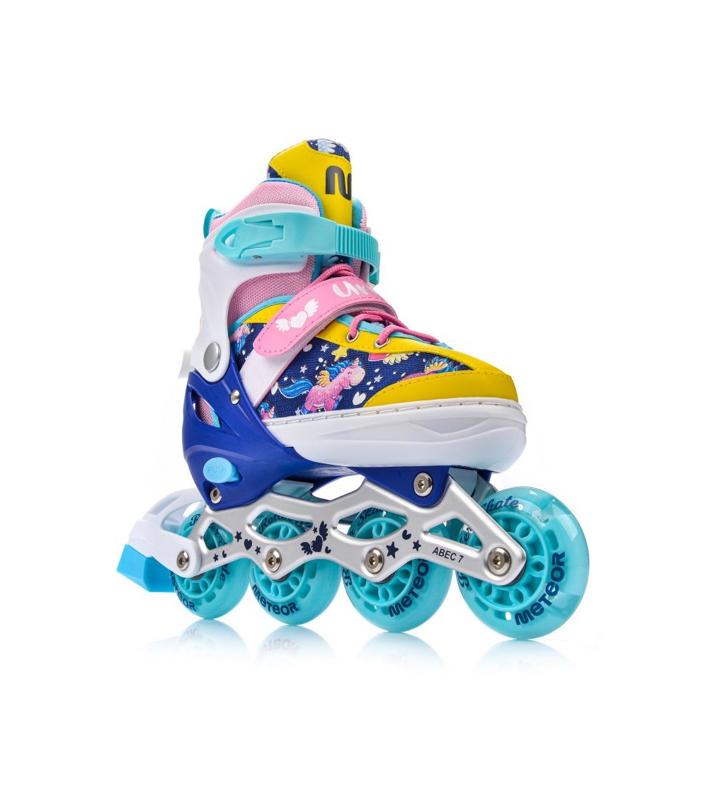 Inline riedučiai Meteor 4in1 Unicorn L 38-41 10146, Poilsio reikmenys, Turizmas, Meteor