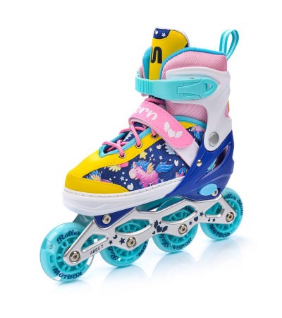 Inline riedučiai Meteor 4in1 Unicorn L 38-41 10146, Poilsio reikmenys, Turizmas, Meteor