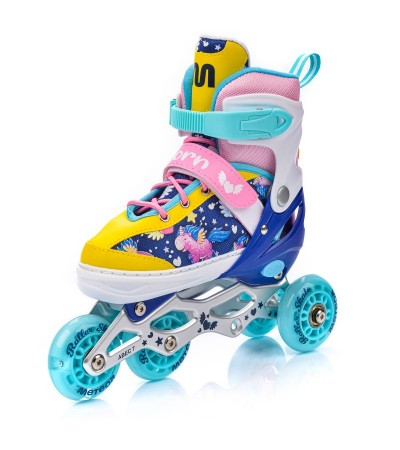 Inline riedučiai Meteor 4in1 Unicorn L 38-41 10146, Poilsio reikmenys, Turizmas, Meteor