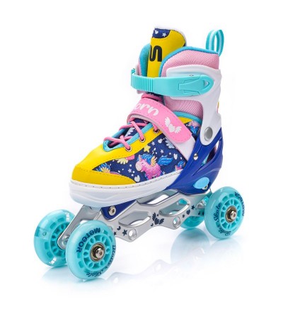 Inline riedučiai Meteor 4in1 Unicorn L 38-41 10146, Poilsio reikmenys, Turizmas, Meteor
