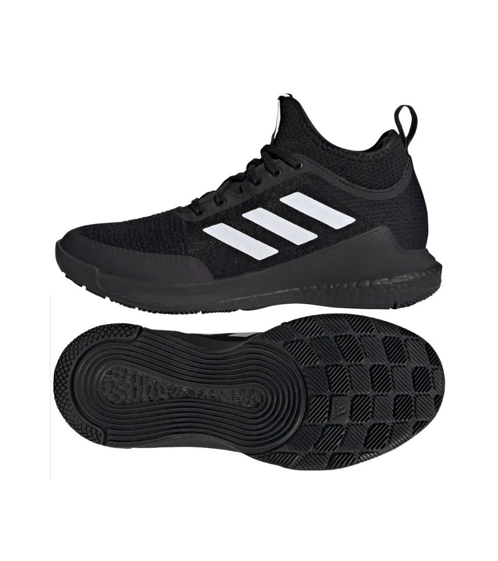 Tinklinio bateliai adidas CrazyFlight Mid W HQ3 490, Tinklinio apranga moterims, Tinklinio apranga, Adidas