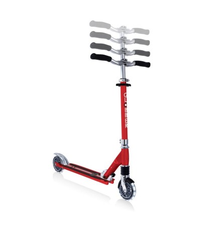 Scooter Globber Flow Element Comfort Lights Ruby Red 727-102