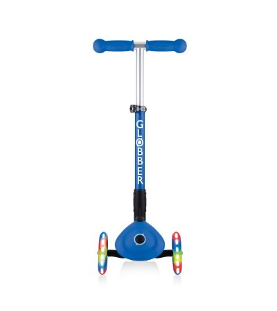 3-paspirtukas Globber Sulankstomi žibintai Navy Blue Jr 437-100, Poilsio reikmenys, Turizmas, Globber
