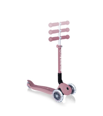 3-wheel scooter Globber Foldable Lights ECOlogic Berry 692-510