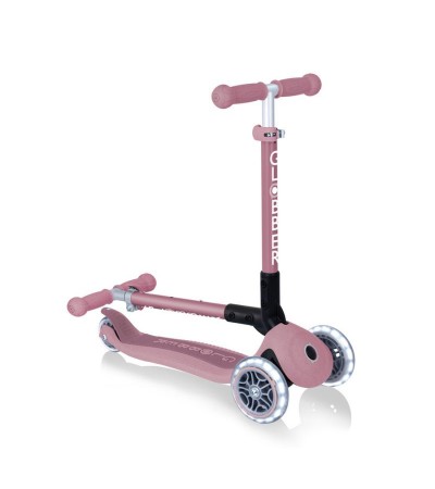 3-wheel scooter Globber Foldable Lights ECOlogic Berry 692-510