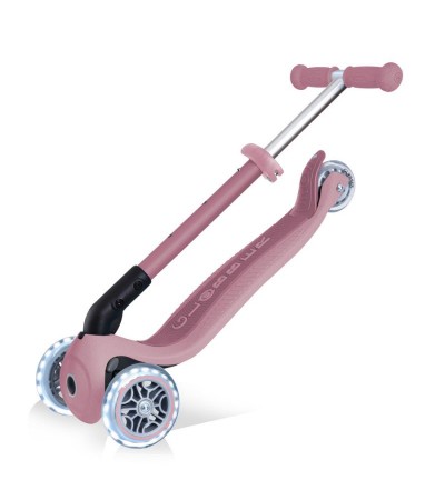 3-wheel scooter Globber Foldable Lights ECOlogic Berry 692-510