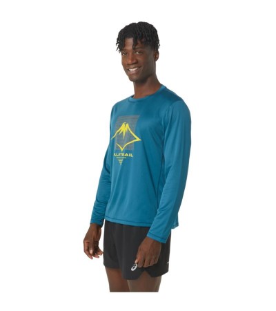 T-shirt Asics Fujitrail Logo LS Top M 2011C720-407