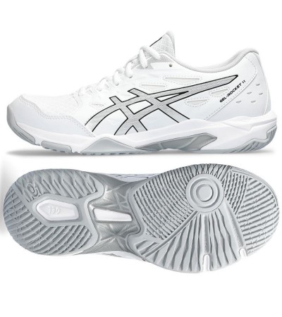 Asics Gel-Rocket 11 W 1072A093 101 tinklinio bateliai, Tinklinio apranga moterims, Tinklinio apranga, Asics