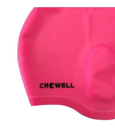 Plaukimo kepuraitė Crowell Ucho Bora pink col.