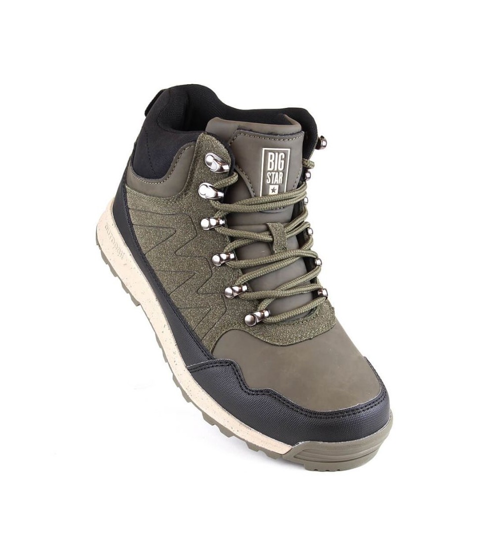 Big Star W INT1936 insulated ankle high boots, green