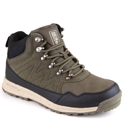 Big Star W INT1936 insulated ankle high boots, green