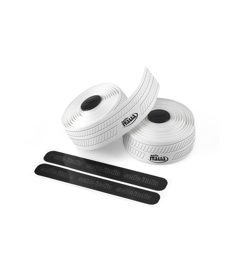 Owijka na kierownicę SELLE ITALIA CONTROLLO, 2,5mm, Pianka PU & EVA-Żel, Biała