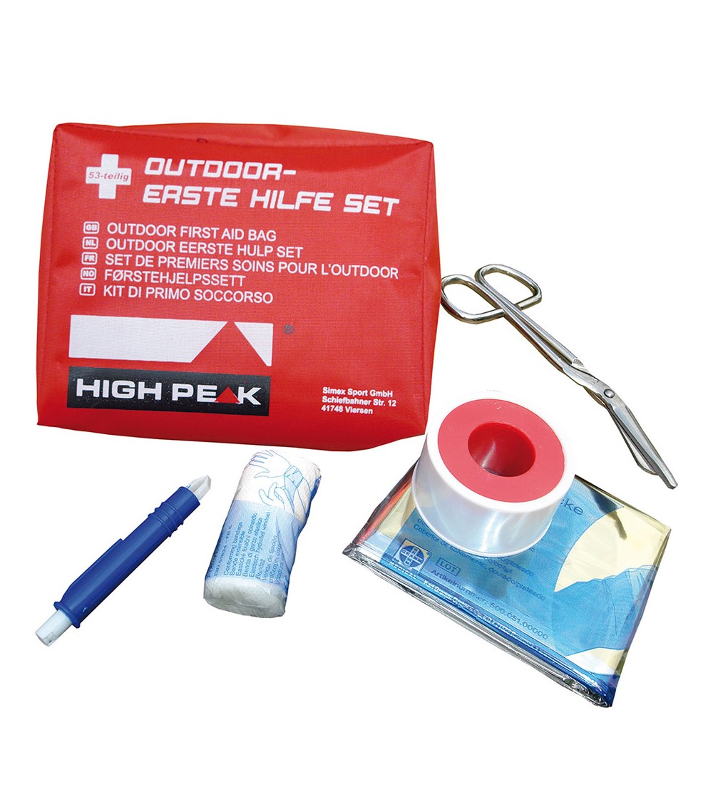 APTECZKA TURYSTYCZNA HIGH PEAK OUTDOOR ERSTE HILFE SET 42008