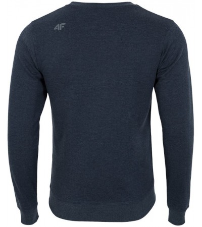 BLUZA 4F BLM006 granat melanż