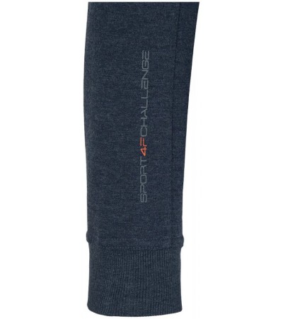 BLUZA 4F BLM006 granat melanż