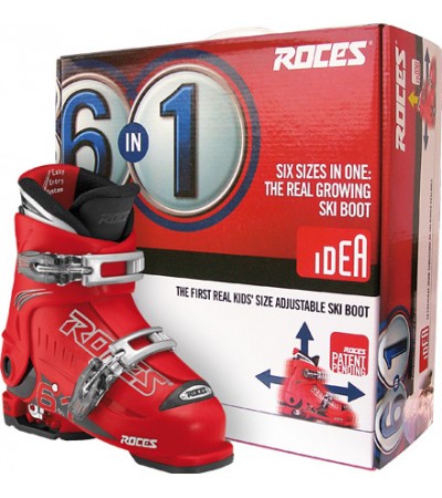 BUTY NARCIARSKIE ROCES IDEA 6 in 1 czerwone 02