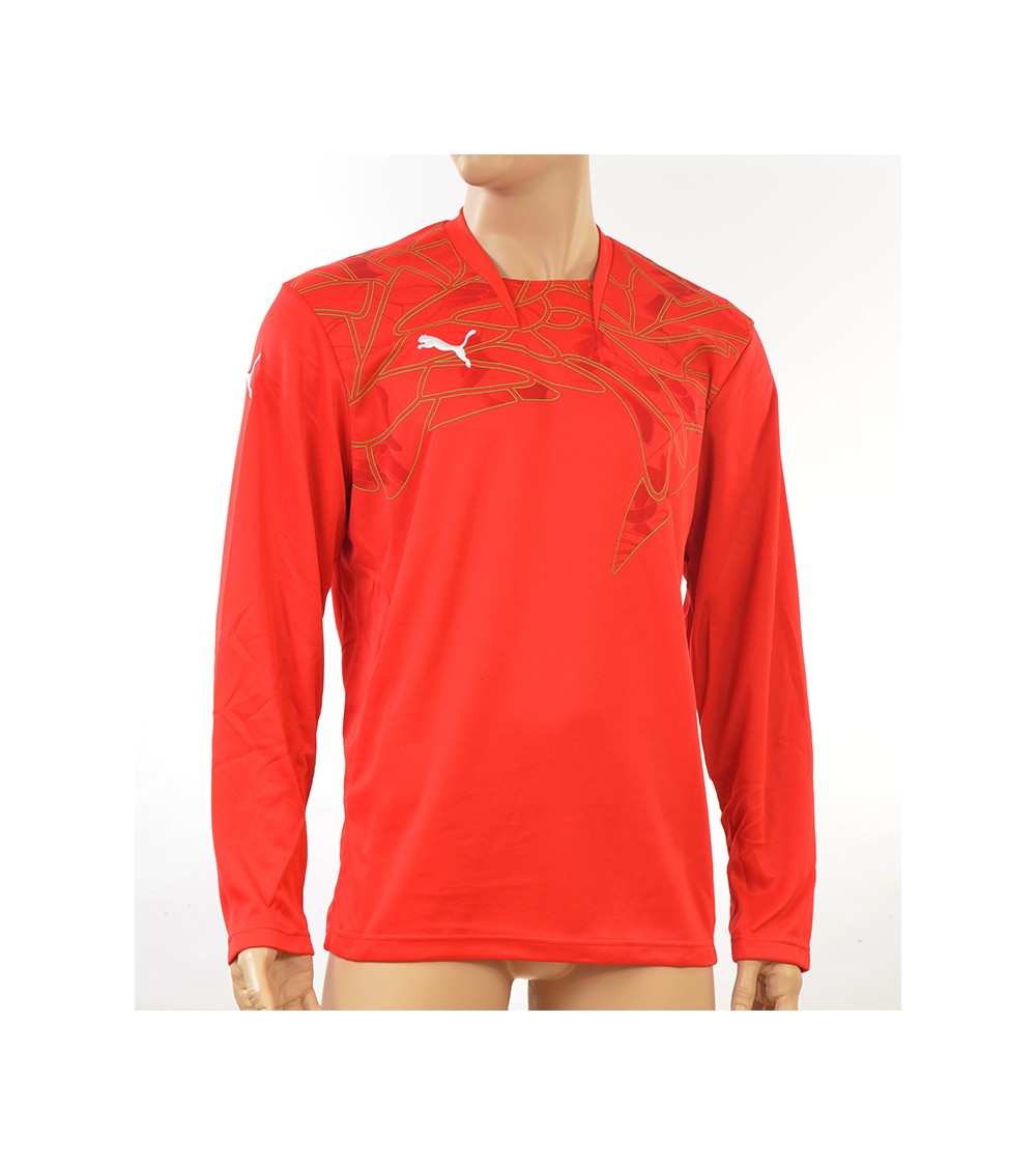 BLUZA BRAMKARSKA PUMA GRAPHIC GK czerwona /700399 03