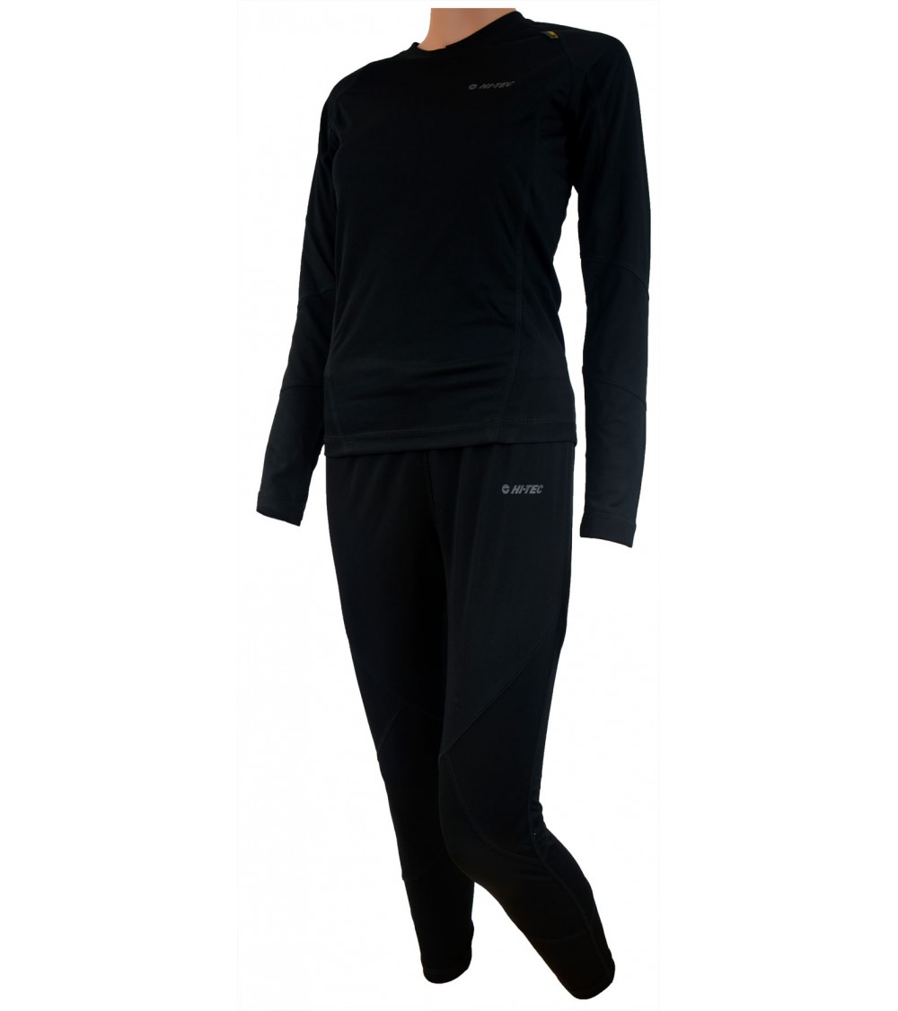 BIELIZNA HI-TEC COOLWOMAN'S SET BLACK