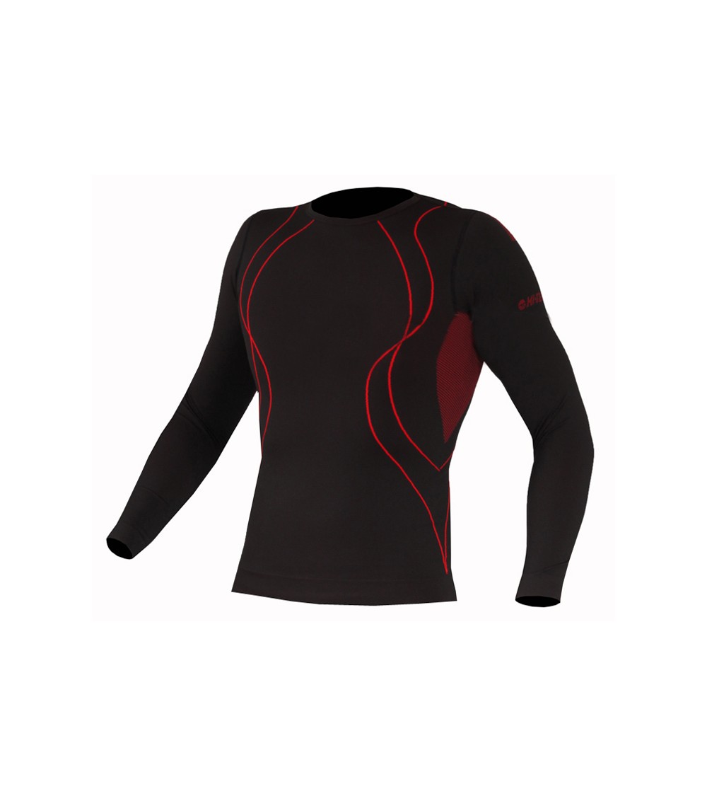 BIELIZNA HI-TEC GEMM BLACK/DK RED