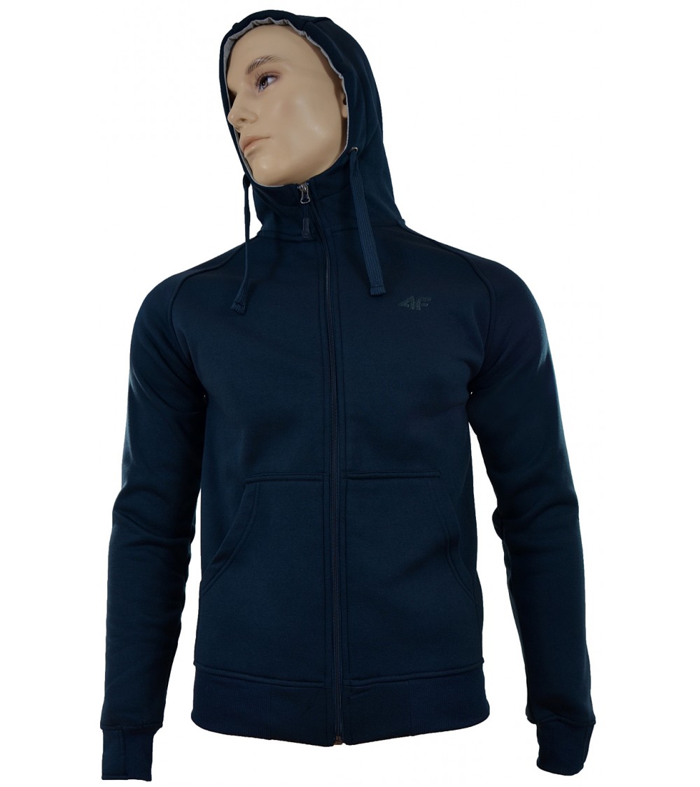 BLUZA 4F BLM002 granatowa L