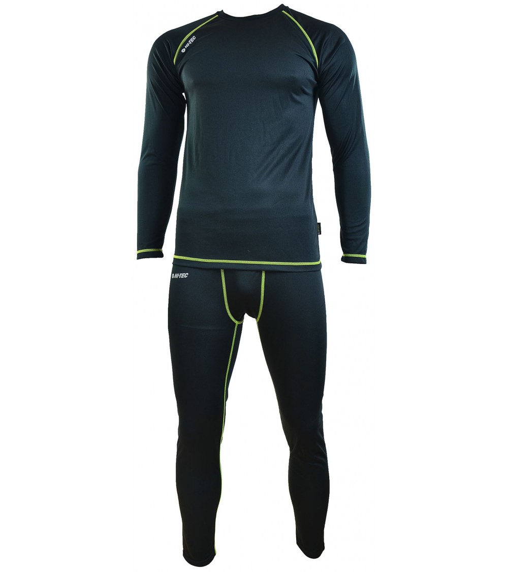 BIELIZNA HI-TEC COOLMAN'S TIBIS SET BLACK /APPLE GREEN