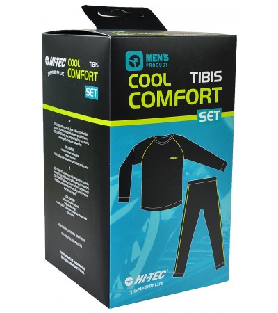 BIELIZNA HI-TEC COOLMAN'S TIBIS SET BLACK /APPLE GREEN