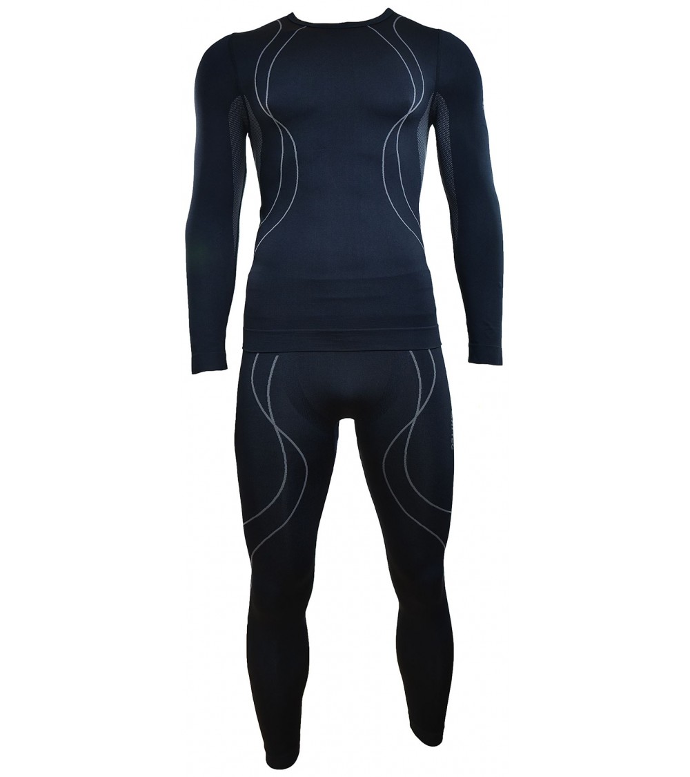BIELIZNA HI-TEC MAN'S GEMALL SET BLACK /DK GREY