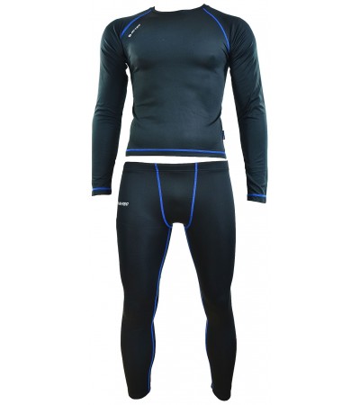 BIELIZNA HI-TEC TIBIS JUNIOR SET BLACK/ BLUE