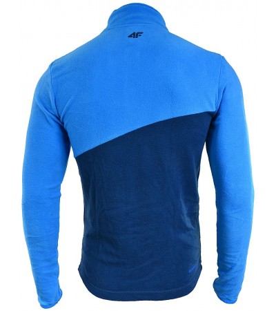 BLUZA POLAROWA 4F BIMP002 niebiesko/granatowa