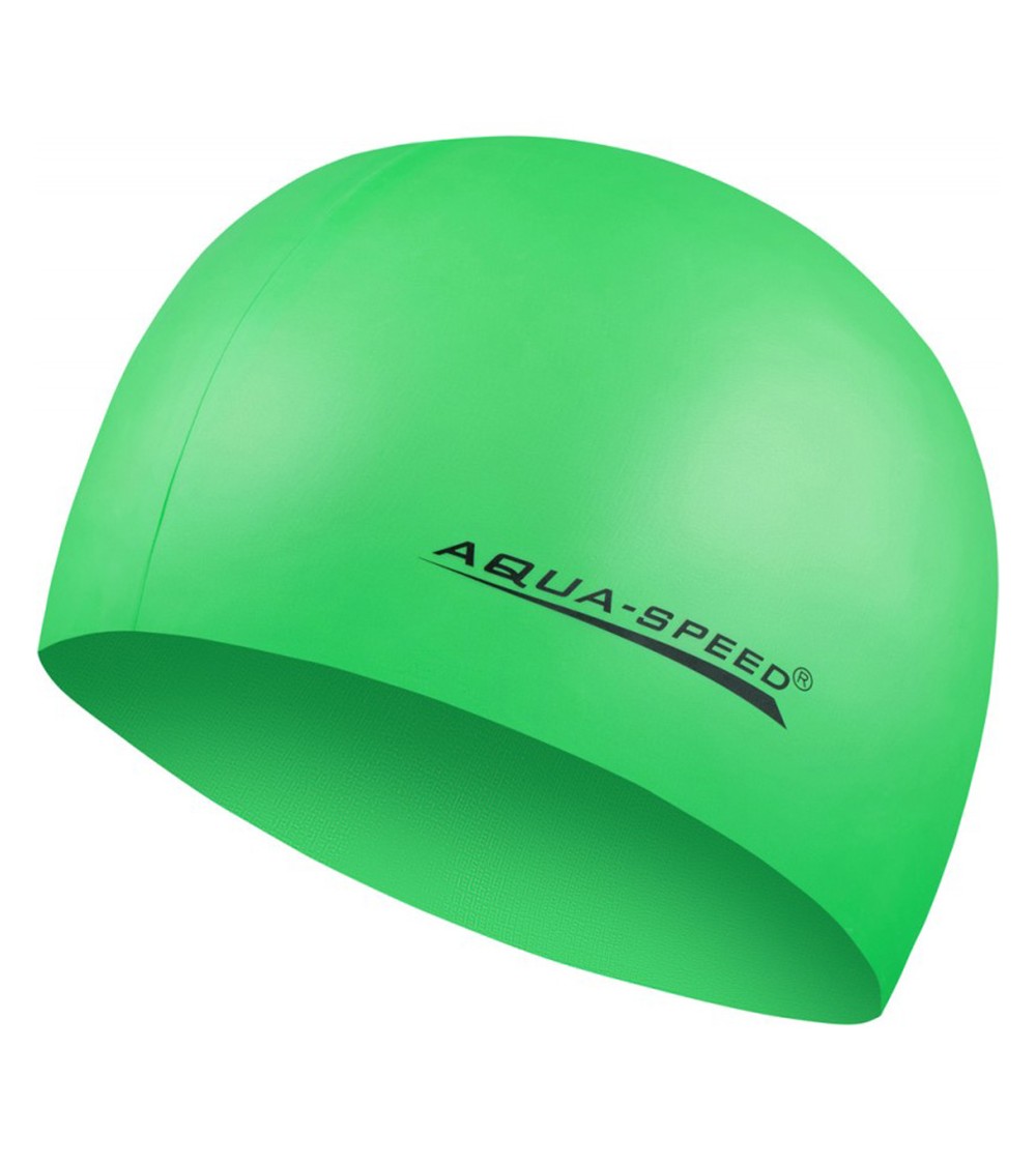 Czepek pływacki Aqua-Speed Mega zielony fluo 11 100