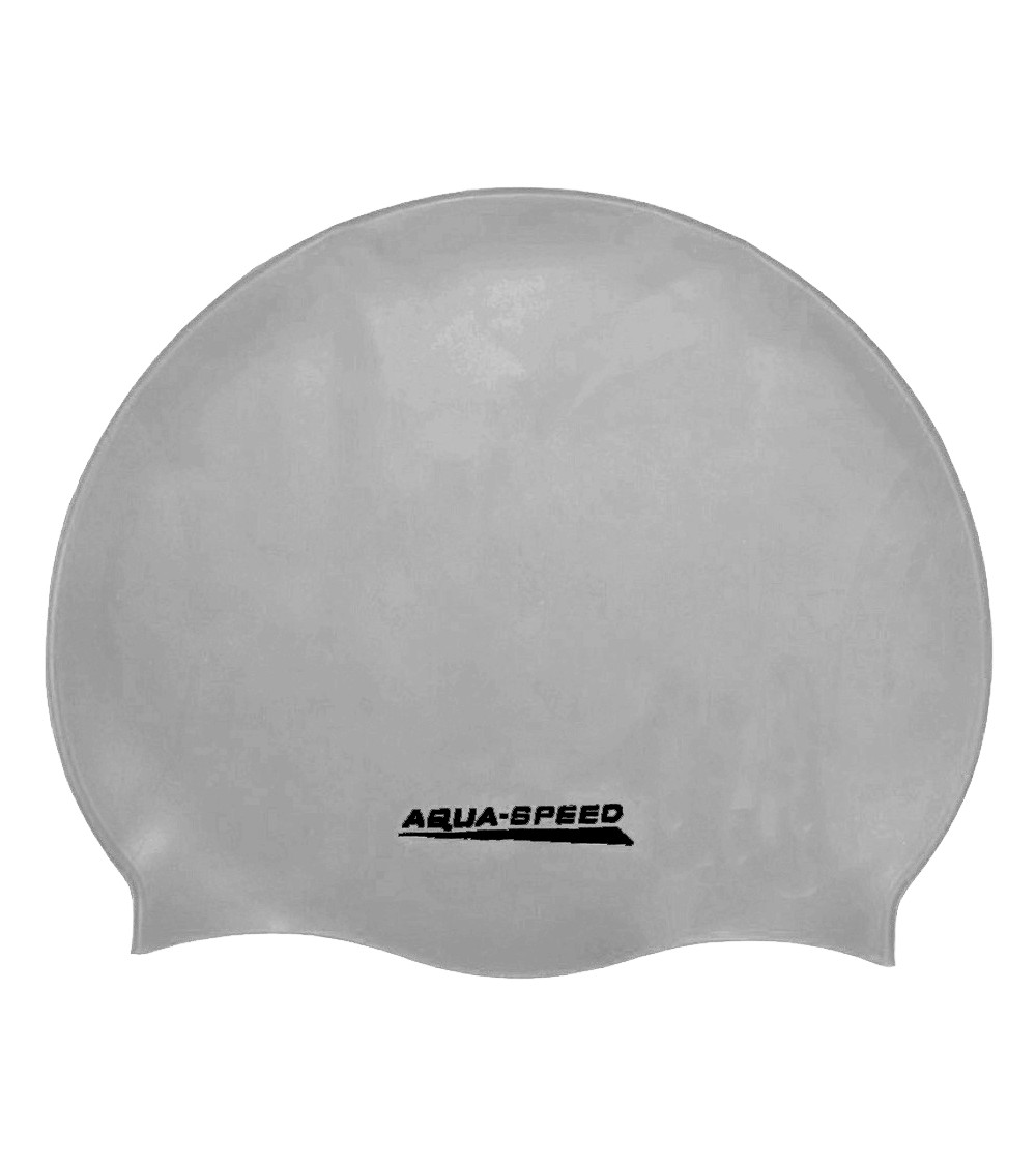 Czepek Aqua-speed Racer srebrny 26 2952