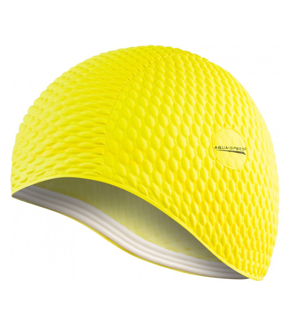Czepek Aqua-speed Bombastic żółty fluo 18 104