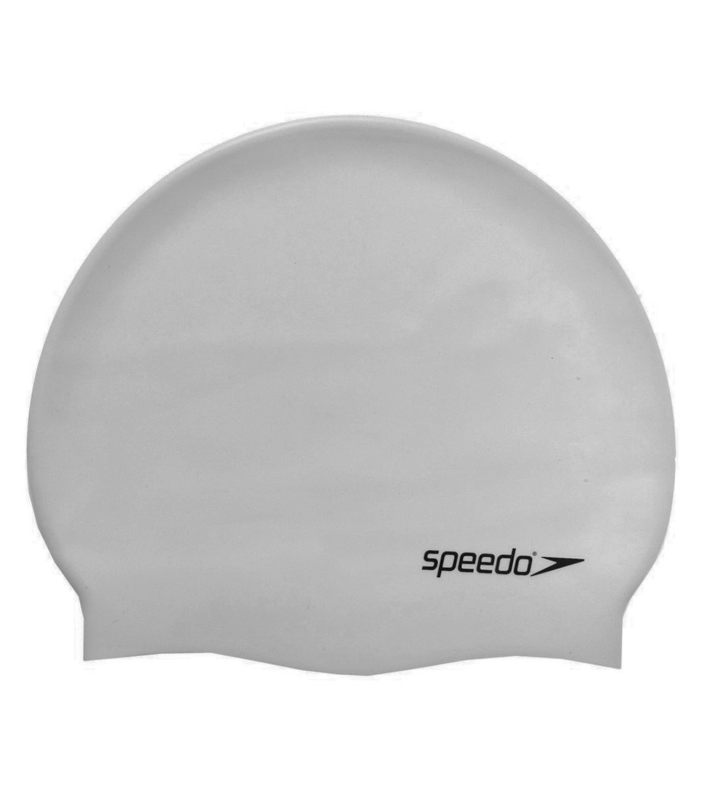 Czepek Speedo Plain Flat srebrny
