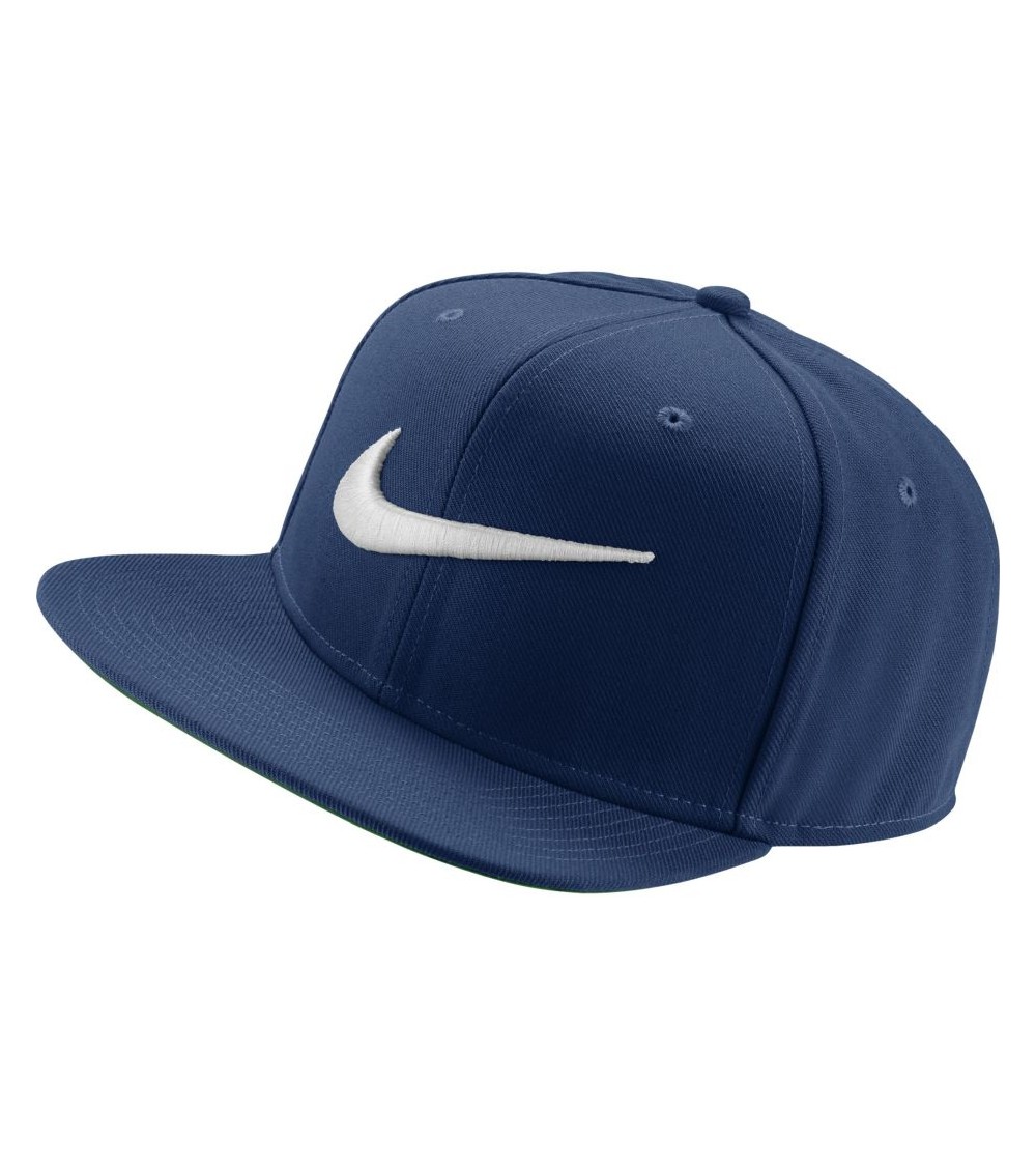 Czapka Nike z daszkiem Swoosh Pro Classic niebieska 639534 438