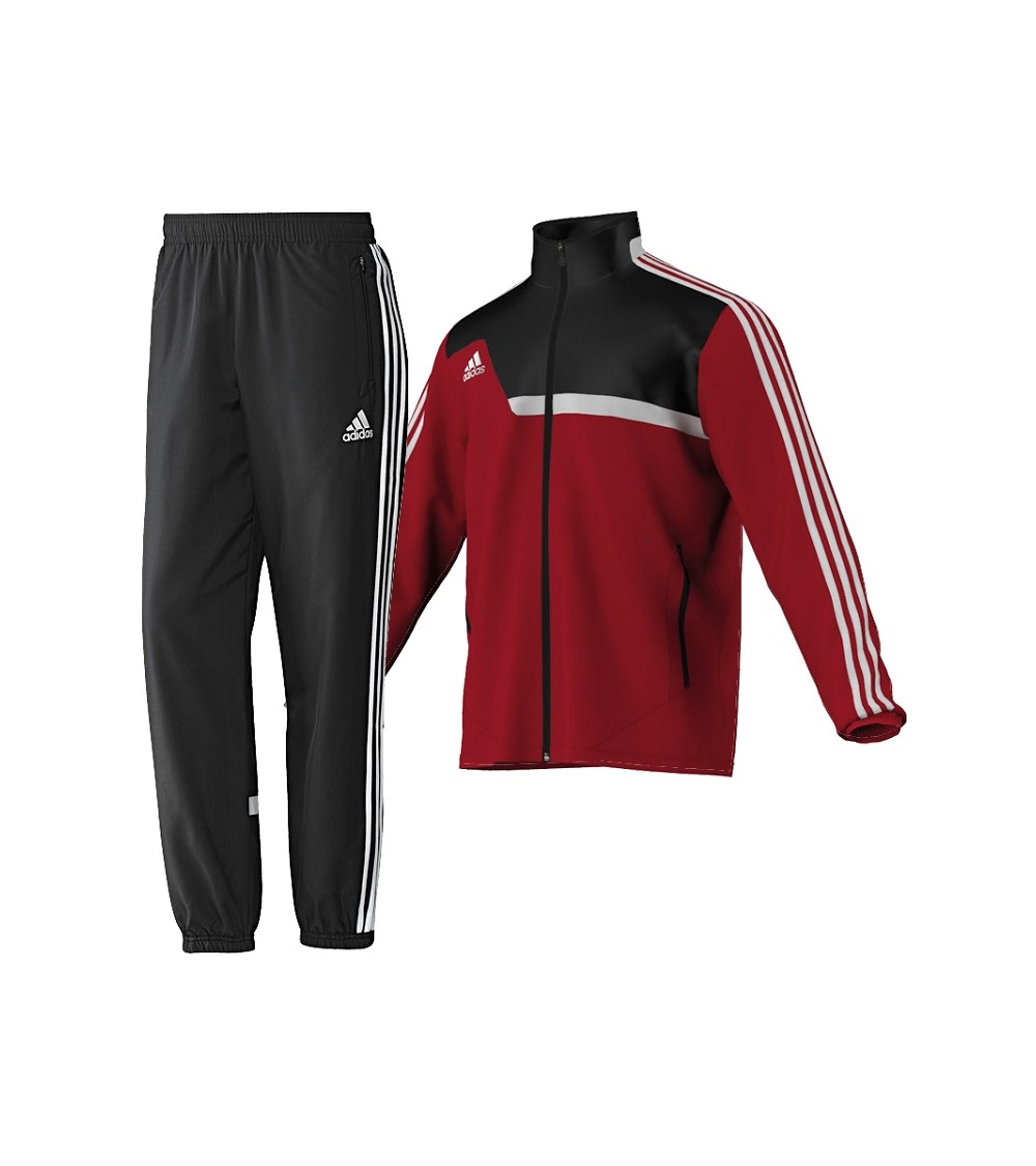 DRES ADIDAS TIRO PRE SUIT czerwono/czarny roz L /W53965