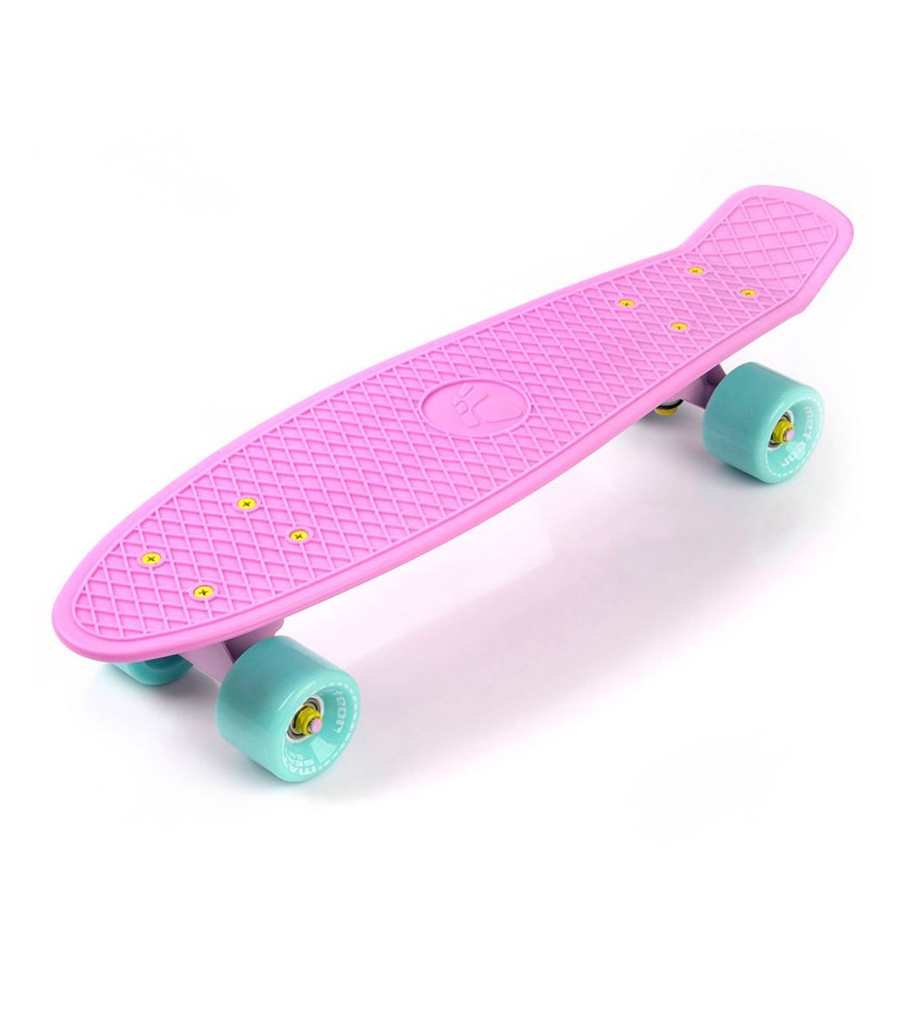 Deskorolka Meteor plastikowa Matt pink minth pink and minth 23717