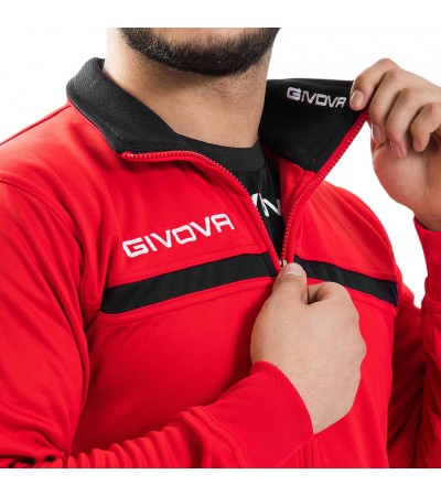 Dres Givova Tuta Givova One czerwono-czarny TT012 1210