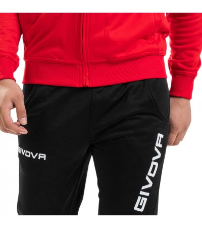 Dres Givova Tuta Givova One czerwono-czarny TT012 1210