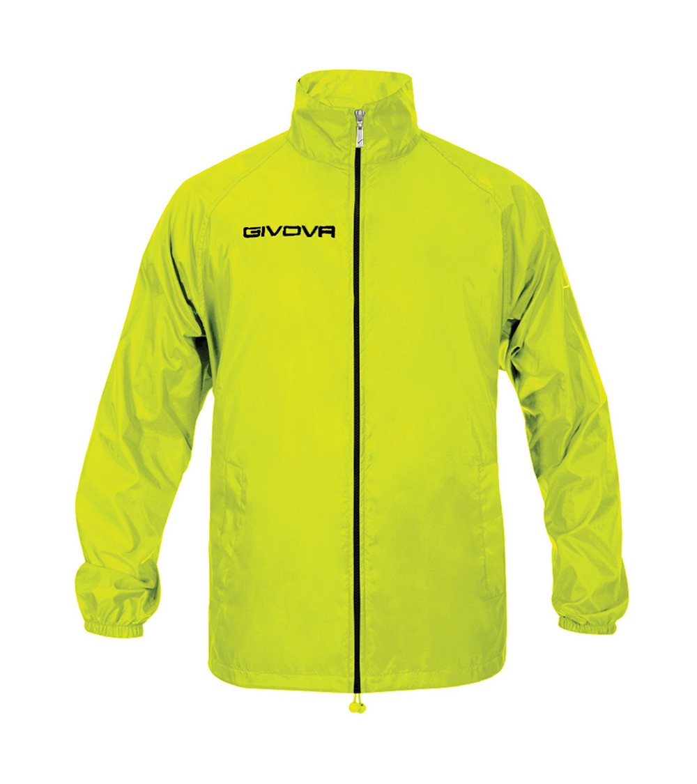 Kurtka Givova Rain Basico Fluo żółta RJ001 0019