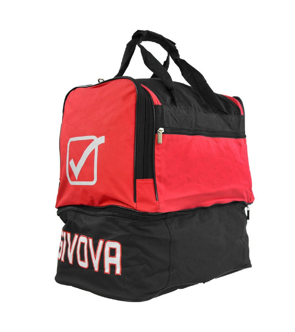 Torba Givova Medium czerwono-czarna