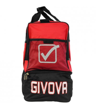 Torba Givova Medium czerwono-czarna