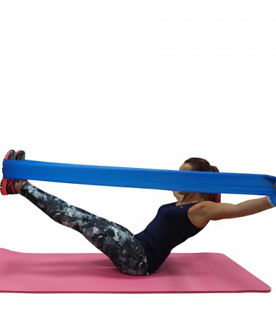 Guma Fitness Profit Long Set 200x15cm 0,35mm 0,45mm 0,55mm /3szt/ DK 2227-S